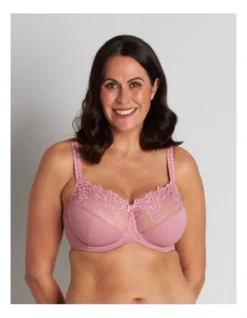 Coral Twin Pack Underwire Bra In Foxglove/Egret