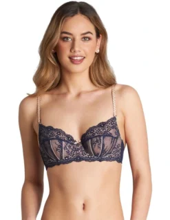 Sofia Underwire Bra In Peacoat/Bellini