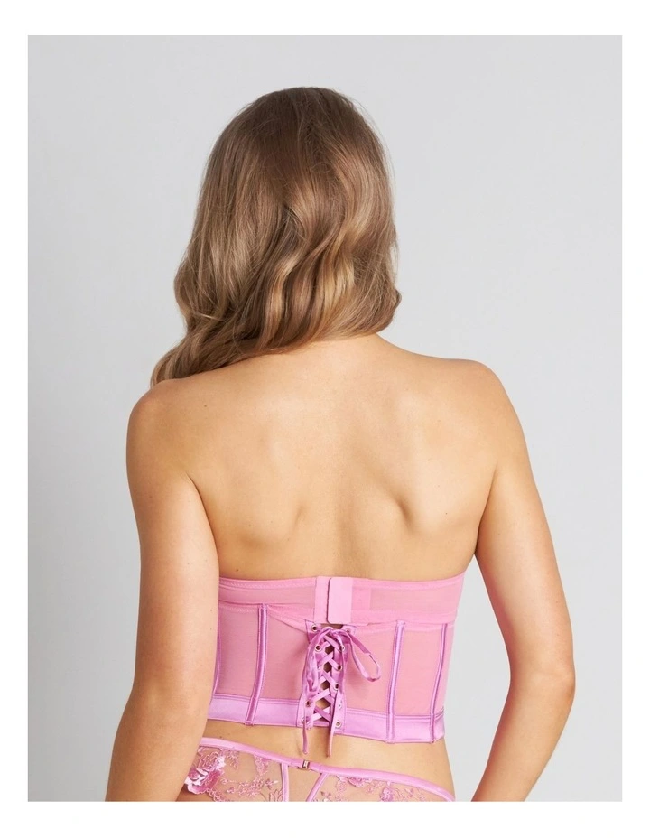 Valentina Corset Cyclamen In Cyclamen 3 Valentina Corset Cyclamen In Cyclamen - Image 3