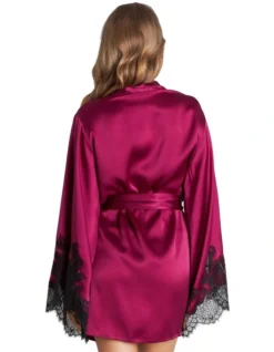 Sensuale Robe In Raspberry Radiance/Black 5 Sensuale Robe In Raspberry Radiance/Black -Myer Clothing Shop 977185450 3 720x928