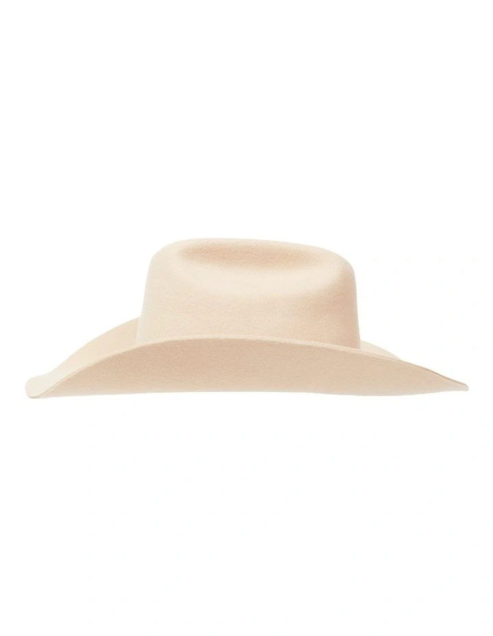 Rancher Hat In Beige 3 Rancher Hat In Beige - Image 3