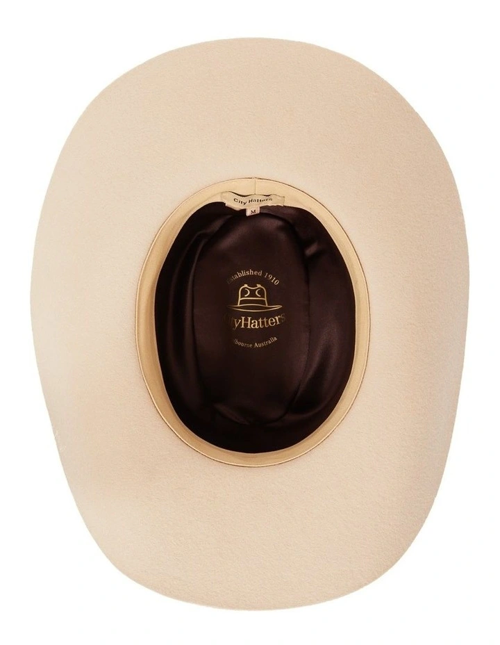 Rancher Hat In Beige 4 Rancher Hat In Beige - Image 4