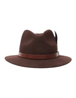 William Fedora In Brown 9 William Fedora In Brown -Myer Clothing Shop 977508370 3 720x928