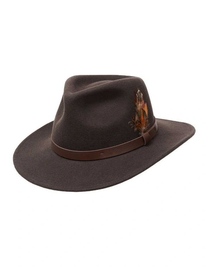 William Fedora In Brown 6 William Fedora In Brown - Image 6