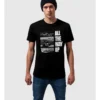Mens Mister Tee All The Way Up Stairway Tee Black