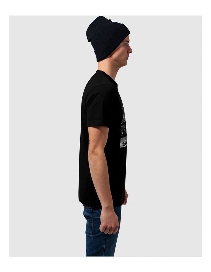 Mens Mister Tee All The Way Up Stairway Tee Black 2 Mens Mister Tee All The Way Up Stairway Tee Black - Image 2