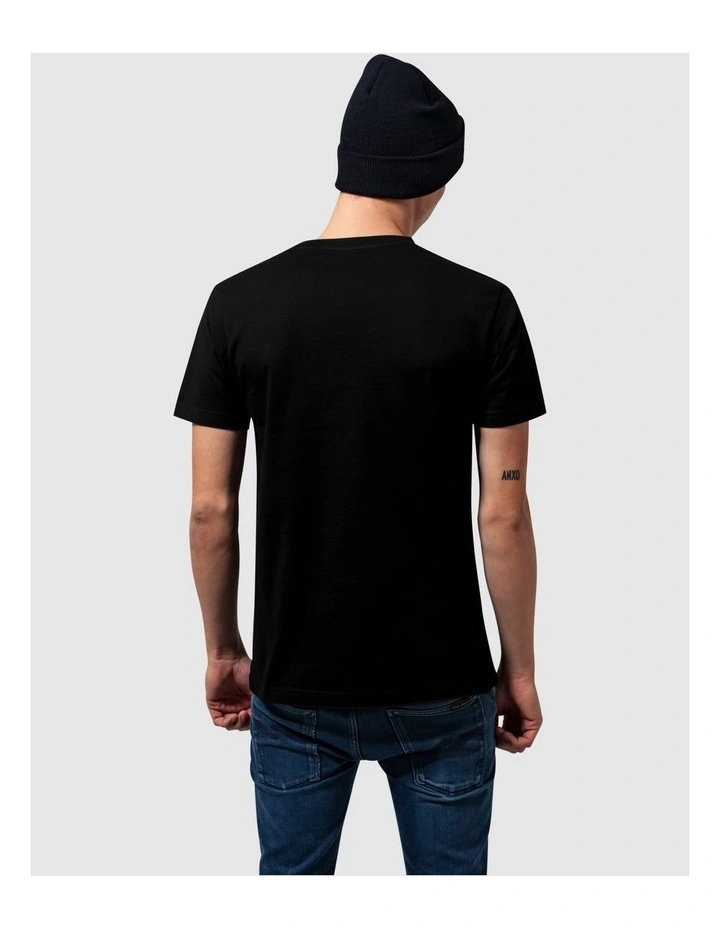 Mens Mister Tee All The Way Up Stairway Tee Black 3 Mens Mister Tee All The Way Up Stairway Tee Black - Image 3