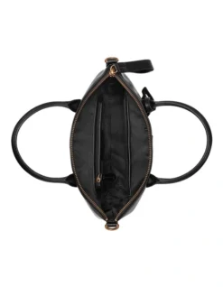 Nine West Harika Satchel Bag In Black 6 Nine West Harika Satchel Bag In Black -Myer Clothing Shop 977787190 3 720x928