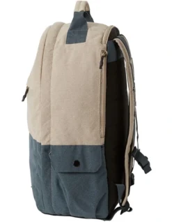 Quiksilver Sheer Stoker Canvas Backpack In Beige -Myer Clothing Shop 977978260 4 720x928
