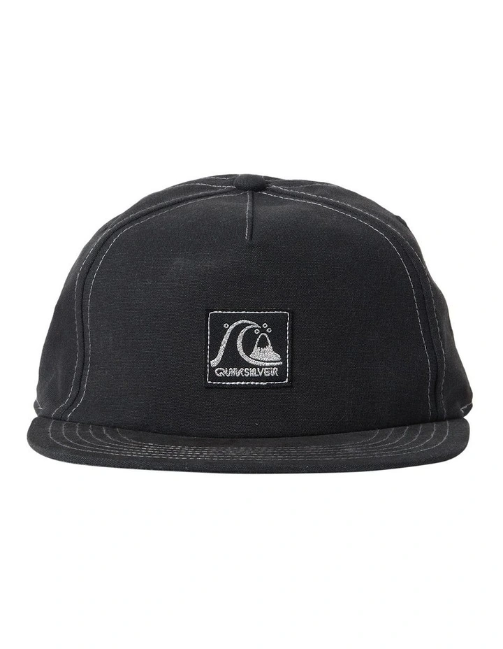 Quiksilver Original Strapback Cap In Black 1 Quiksilver Original Strapback Cap In Black