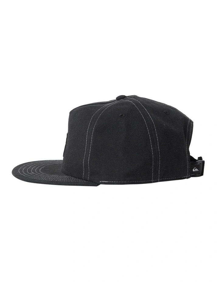 Quiksilver Original Strapback Cap In Black 3 Quiksilver Original Strapback Cap In Black - Image 3
