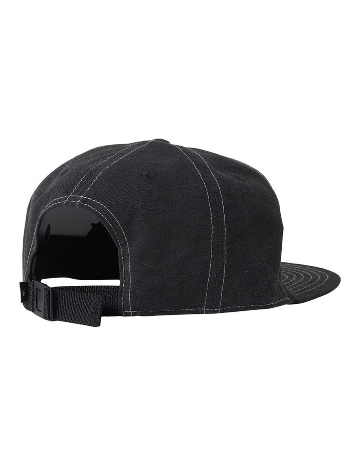 Quiksilver Original Strapback Cap In Black 4 Quiksilver Original Strapback Cap In Black - Image 4