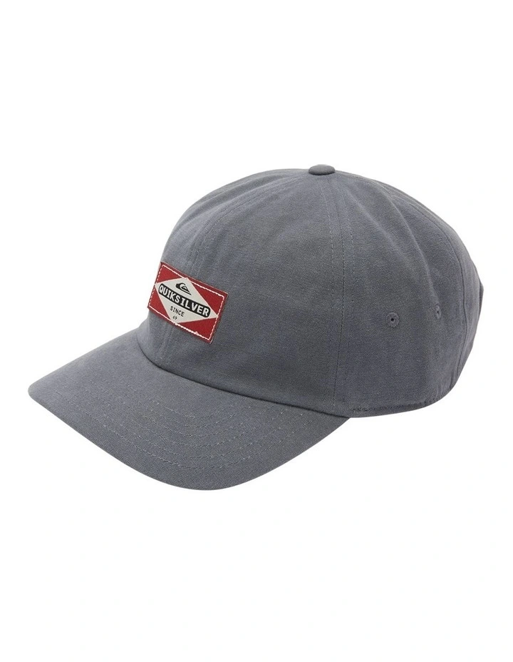 Quiksilver Highest Peak Trucker Cap In Grey 2 Quiksilver Highest Peak Trucker Cap In Grey - Image 2