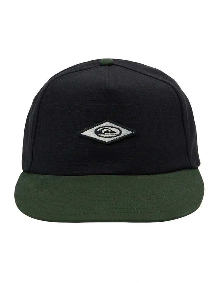 Quiksilver Zinger Strapback Cap In Black 1 Quiksilver Zinger Strapback Cap In Black