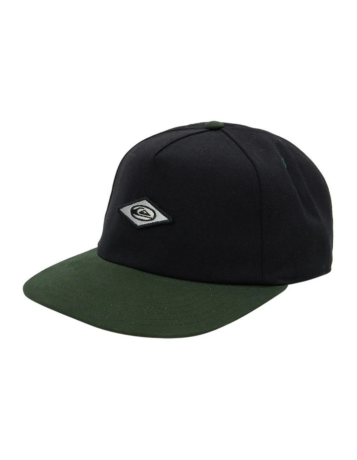 Quiksilver Zinger Strapback Cap In Black 2 Quiksilver Zinger Strapback Cap In Black - Image 2