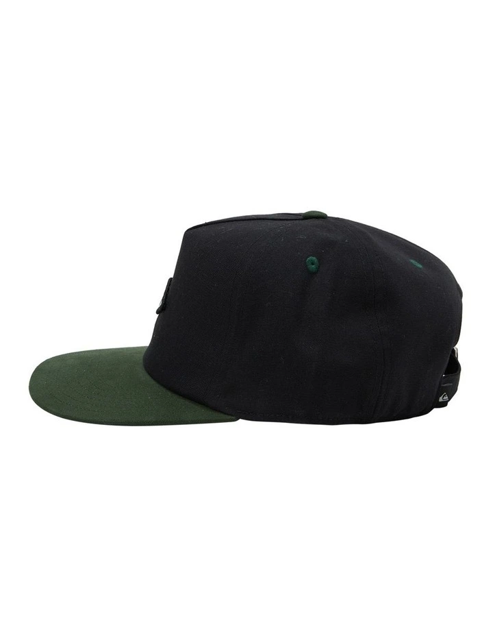 Quiksilver Zinger Strapback Cap In Black 3 Quiksilver Zinger Strapback Cap In Black - Image 3