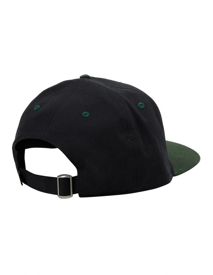 Quiksilver Zinger Strapback Cap In Black 4 Quiksilver Zinger Strapback Cap In Black - Image 4