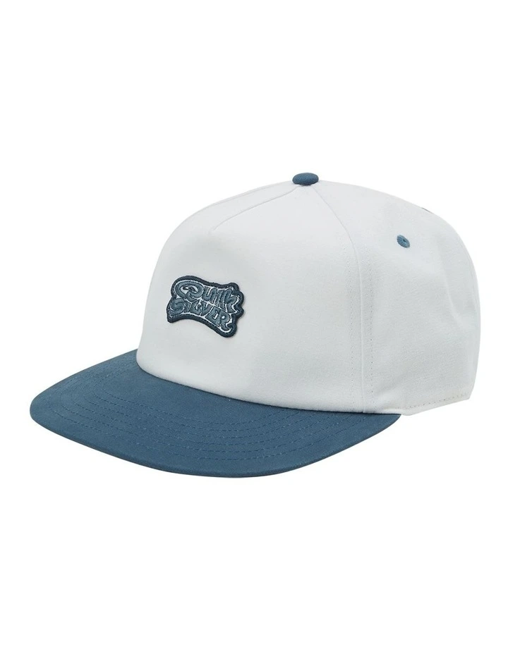 Quiksilver Zinger Strapback Cap In White 2 Quiksilver Zinger Strapback Cap In White - Image 2