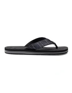 Quiksilver Lanai Thongs In Black