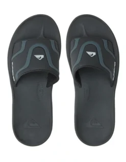 Quiksilver Mathodic Recovery Slider Sandals In Black -Myer Clothing Shop 977981050 3 720x928