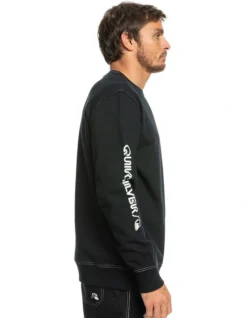 Quiksilver The Original Sweatshirt In Black -Myer Clothing Shop 977984110 3 720x928