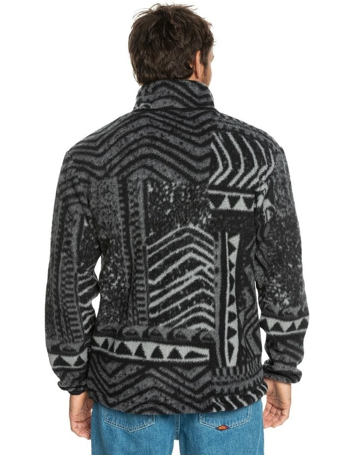 Quiksilver Clean Coasts Zip-Up Hoodie In Black 2 Quiksilver Clean Coasts Zip-Up Hoodie In Black - Image 2