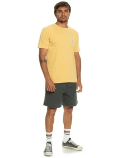 Quiksilver Quik Words T-Shirt In Yellow -Myer Clothing Shop 977990230 4 720x928