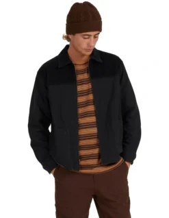 Quiksilver Timeless Jacket In Black -Myer Clothing Shop 977991040 3 720x928