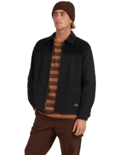 Quiksilver Timeless Jacket In Black -Myer Clothing Shop 977991040 4 720x928