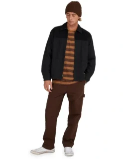 Quiksilver Timeless Jacket In Black -Myer Clothing Shop 977991040 6 720x928