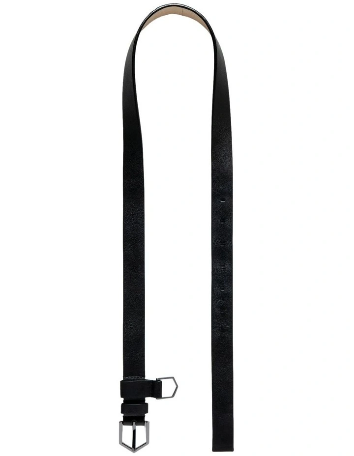 Geometric Leather Belt 1 Geometric Leather Belt