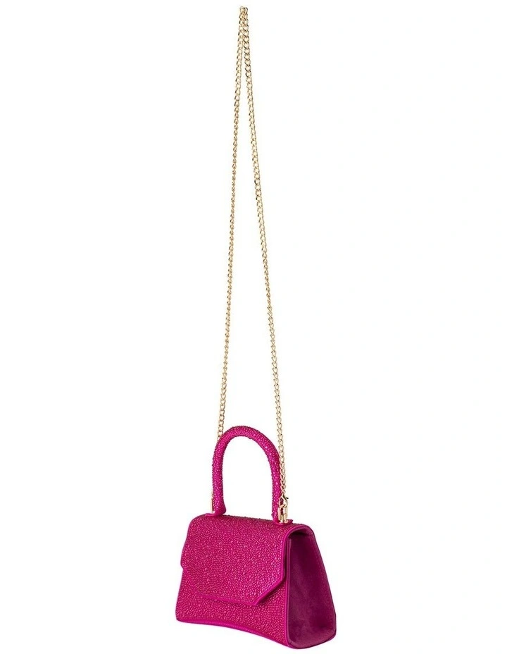 Kimmi Top Handle Bag In Fuchsia 2 Kimmi Top Handle Bag In Fuchsia - Image 2