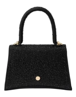 Kimmi Top Handle Shoulder Bag In Black -Myer Clothing Shop 978298030 4 720x928