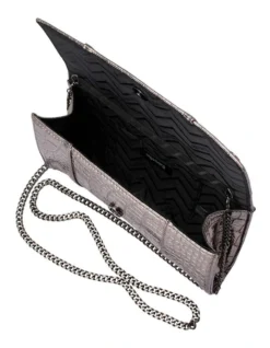 Tash Clutch Bag In Gunmetal -Myer Clothing Shop 978298480 3 720x928