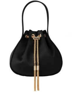 Miki Top Handle Bag In Black