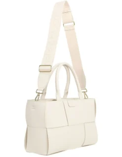 Long Way Home Woven Tote In Cream -Myer Clothing Shop 978403870 993736090 4 720x928