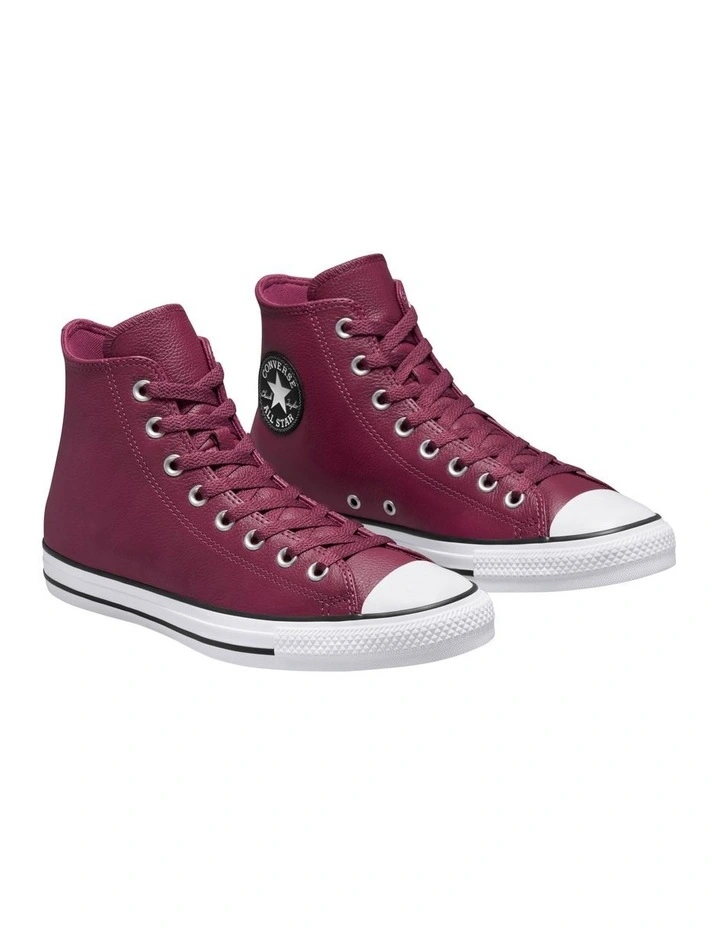 Converse Chuck Taylor All Star Hi Top Shoe In Red 5 Converse Chuck Taylor All Star Hi Top Shoe In Red - Image 5