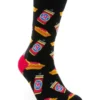 Melbourne Bitter Footy Fuel Socks In Black