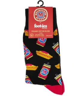 Melbourne Bitter Footy Fuel Socks In Black -Myer Clothing Shop 978636160 3 720x928
