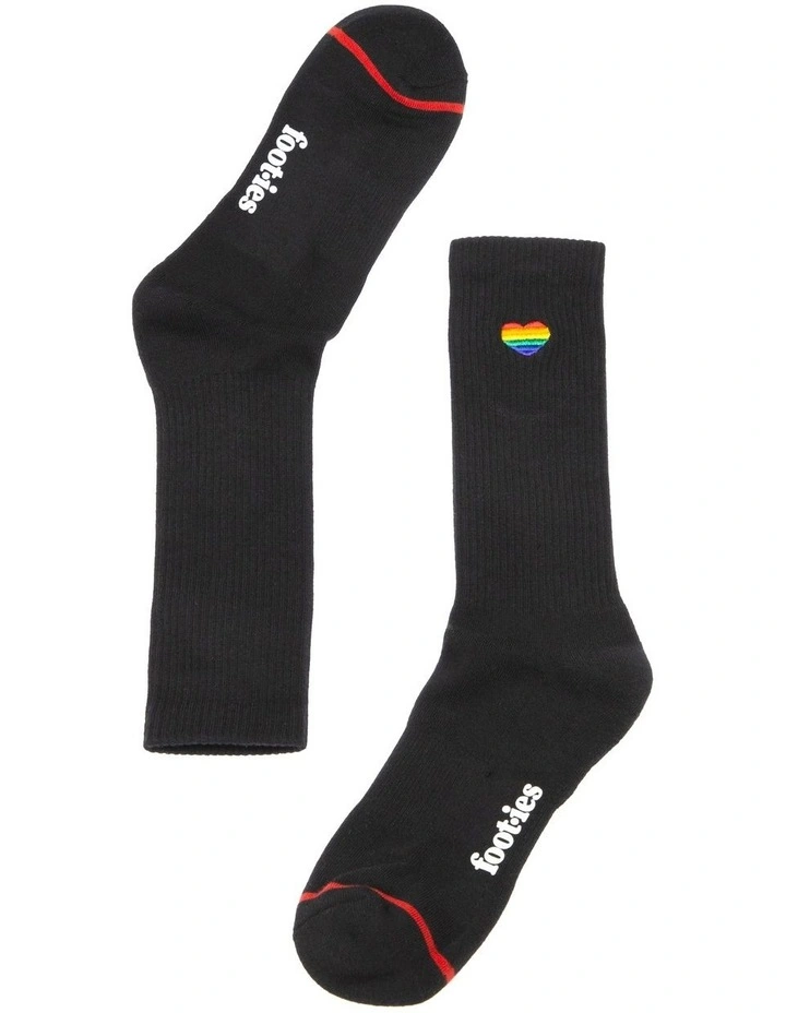 2 Pack Pride Sneaker Crew Socks In Multi 2 2 Pack Pride Sneaker Crew Socks In Multi - Image 2