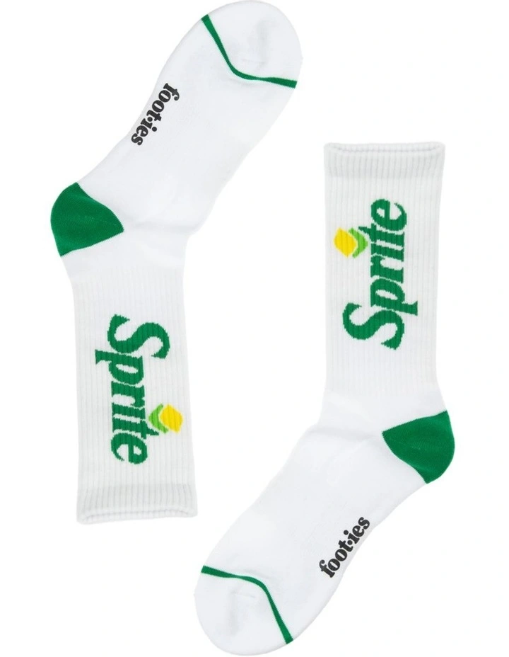 Sprite Bold Logo Sneaker Socks In Multi 3 Sprite Bold Logo Sneaker Socks In Multi - Image 3