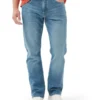 Timaru Relaxed Fit Italian Denim Long Leg In Light Blue