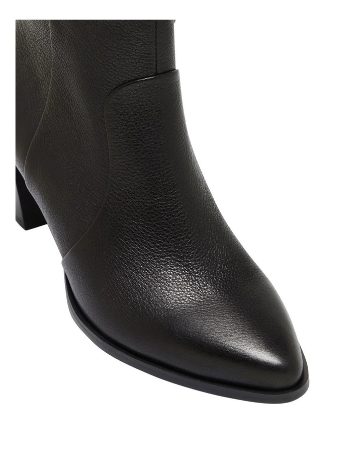 Hush Puppies Heart Boot In Black 2 Hush Puppies Heart Boot In Black - Image 2