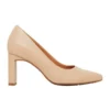 Hush Puppies Isabella Heeled Shoe In Nude
