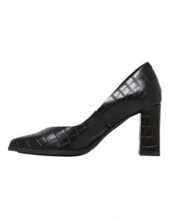 Hush Puppies Joni Heeled Shoe In Black 8 Hush Puppies Joni Heeled Shoe In Black -Myer Clothing Shop 978816610 3 720x928