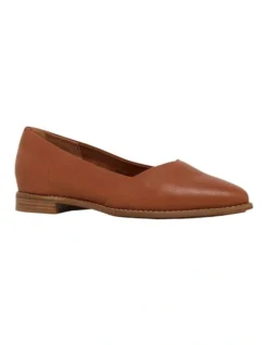 Hush Puppies Marine Flat Shoe In Tan -Myer Clothing Shop 978817600 4 720x928
