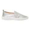 Riva Sneakers In Silver Leather