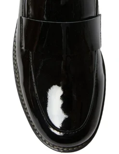 Infinity Flat Shoes In Black Patent Leather -Myer Clothing Shop 979017130 7 720x928