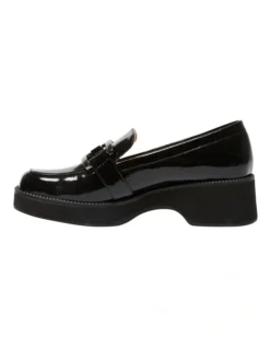 Emma Flat Loafers In Black Patent Leather -Myer Clothing Shop 979023520 3 720x928