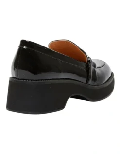 Emma Flat Loafers In Black Patent Leather -Myer Clothing Shop 979023520 4 720x928